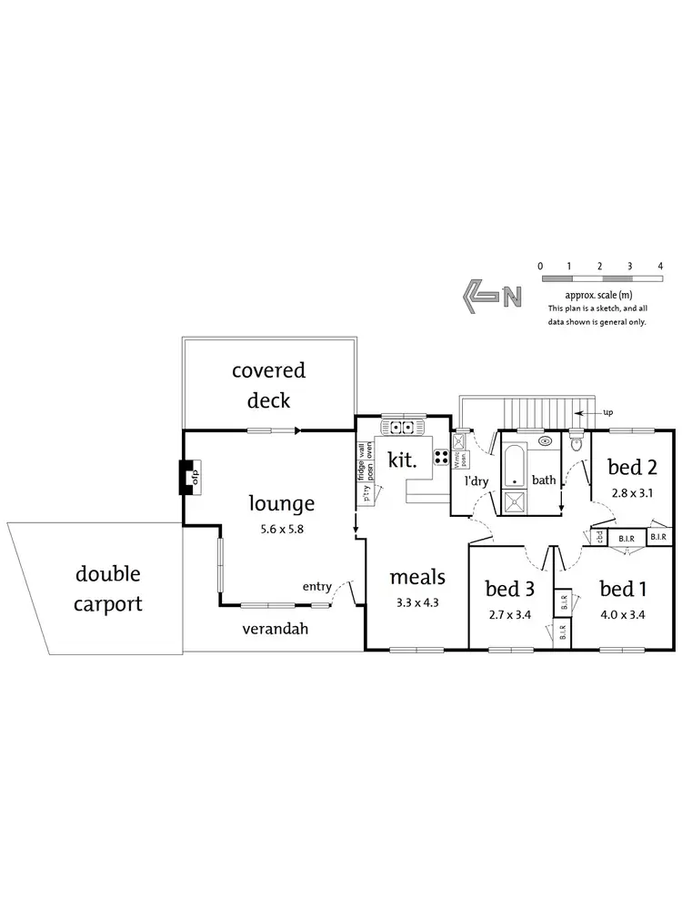Floorplan of Homely house listing, 3 Floral Court, Warranwood VIC 3134