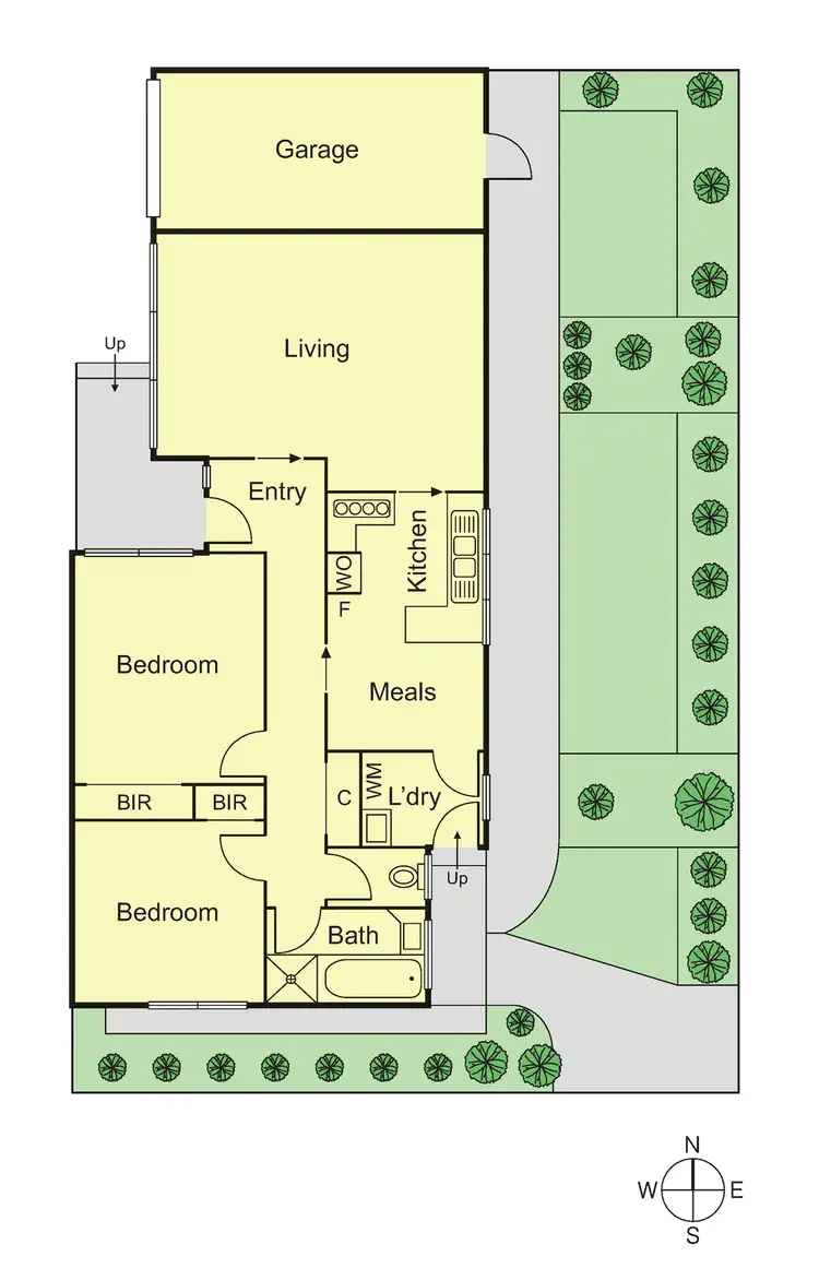 Floorplan of Homely unit listing, 7/22-24 Griffiths Street, Caulfield South VIC 3162