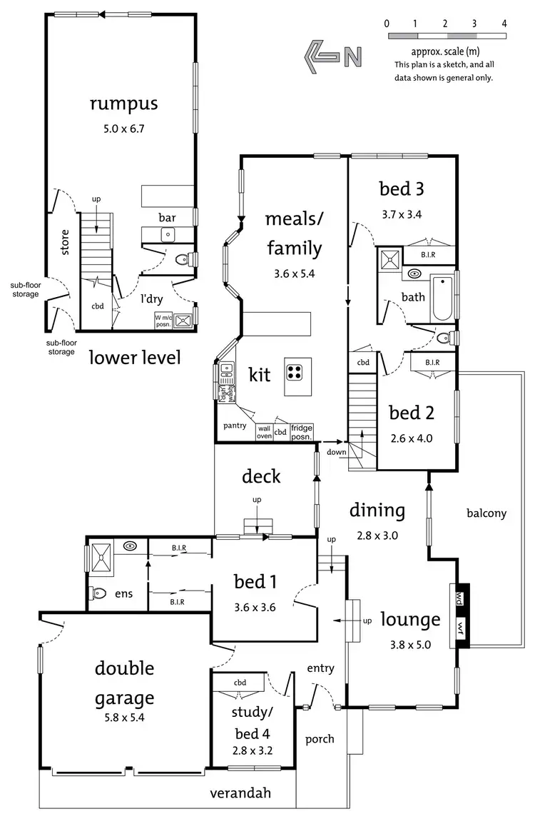 Floorplan of Homely house listing, 92 Zig Zag Road, Eltham VIC 3095