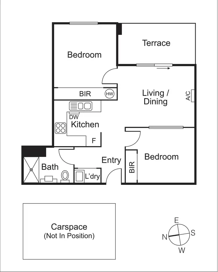 Floorplan of Homely apartment listing, 8/17 Shepparson Avenue, Carnegie VIC 3163