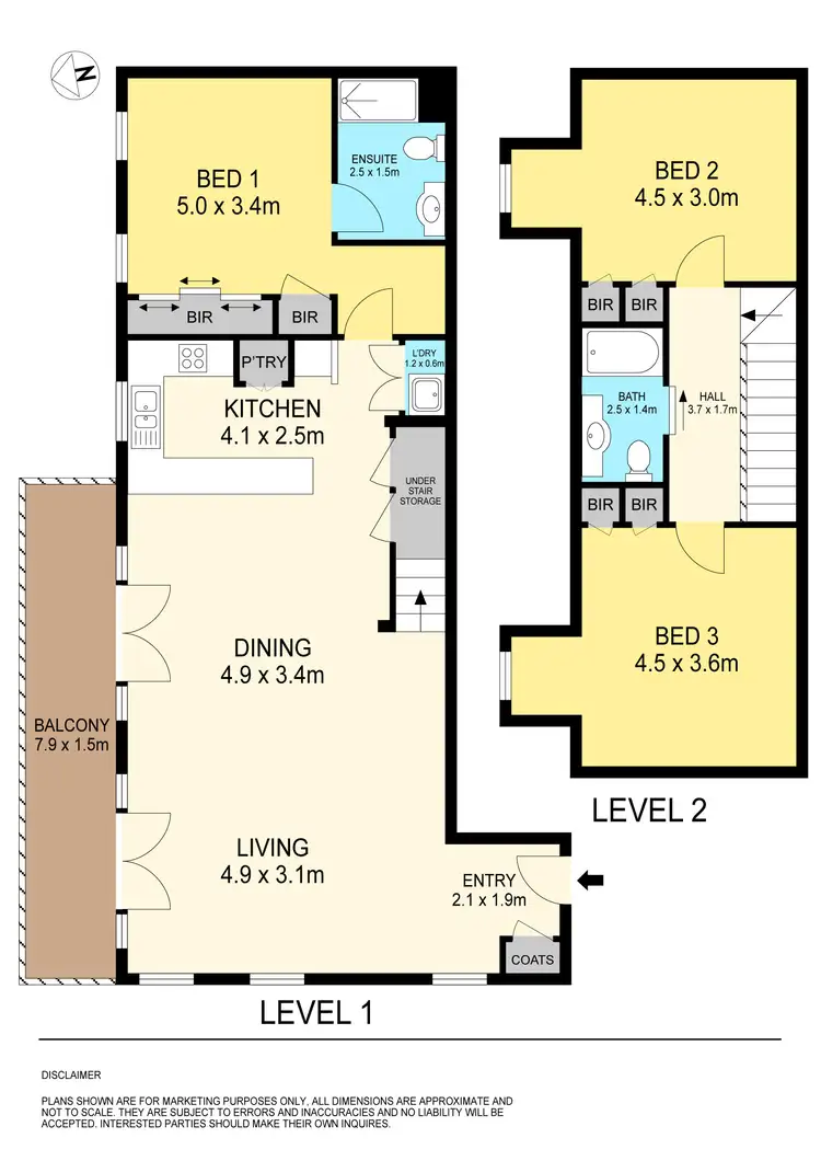 Floorplan of Homely house listing, 4/6 Bath Lane, Ballarat Central VIC 3350