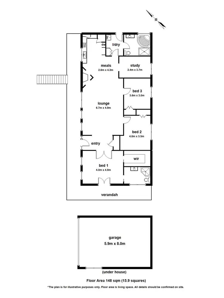 Floorplan of Homely house listing, 28 Mast Gully Road, Upwey VIC 3158