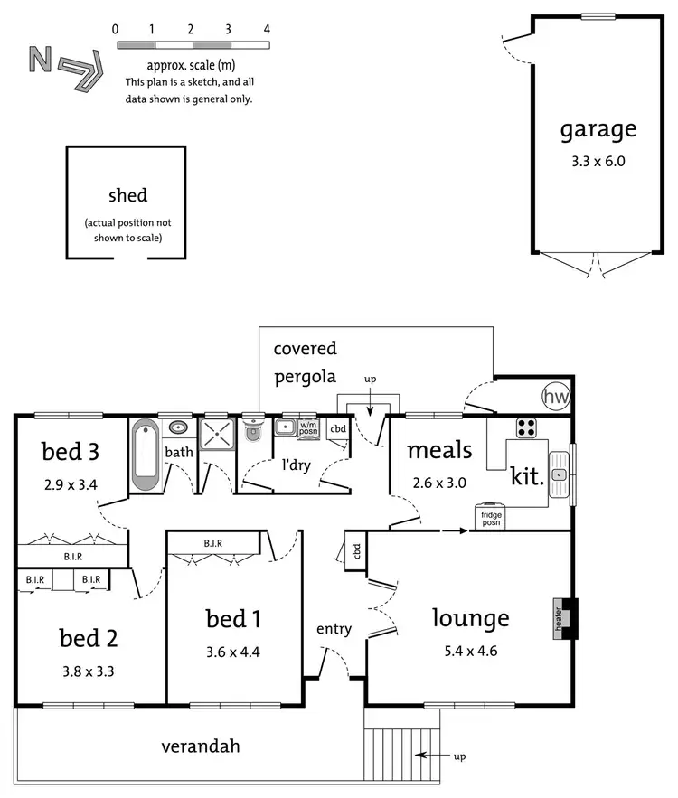 Floorplan of Homely house listing, 6 Mines Road, Ringwood East VIC 3135