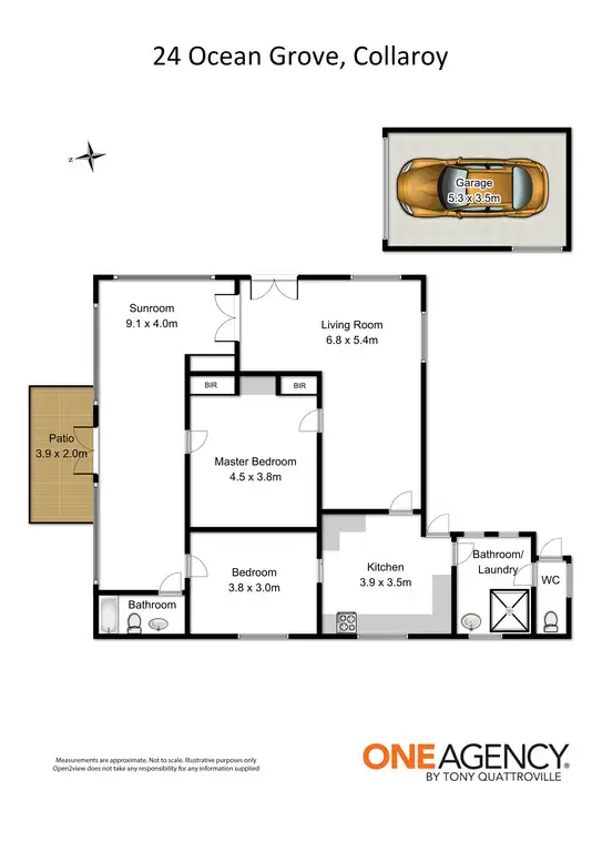 Floorplan of Homely house listing, 24 Ocean Grove, Collaroy NSW 2097