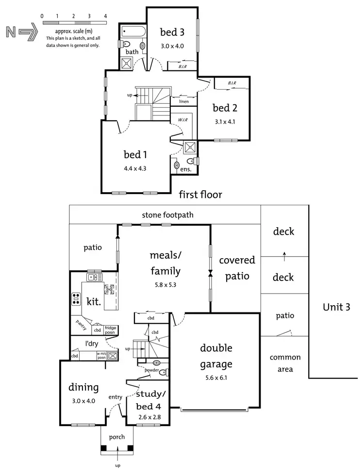 Floorplan of Homely townhouse listing, 2/15 Beverley Street, Doncaster East VIC 3109