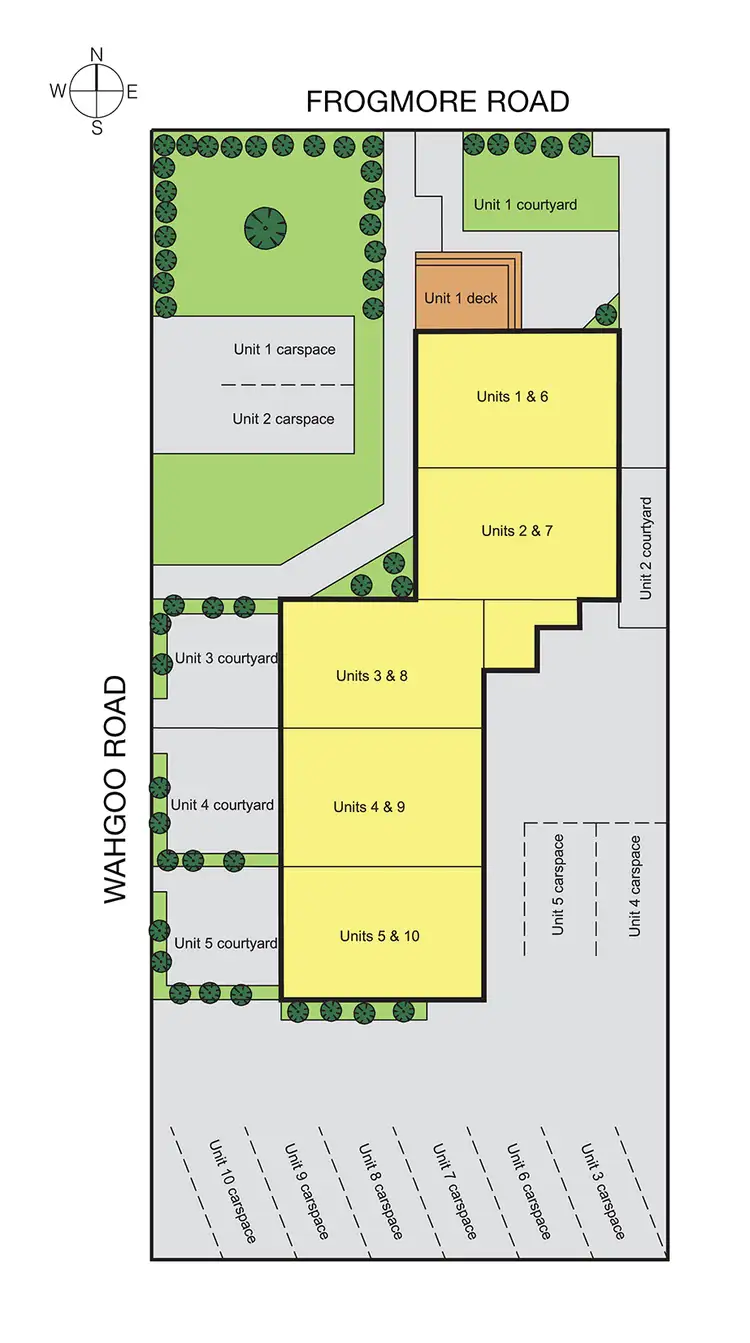 Floorplan of Homely block of units listing, 1-10 9 Frogmore Road, Carnegie VIC 3163