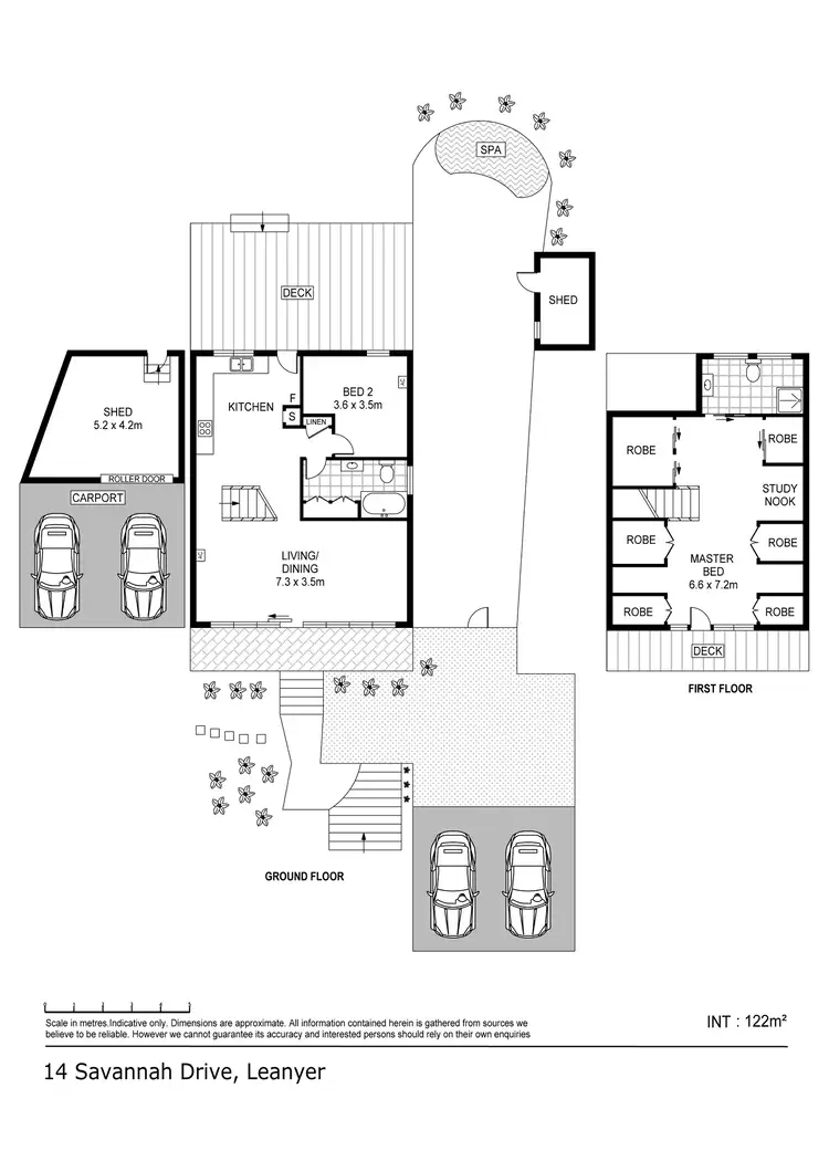 Floorplan of Homely house listing, 14 Savannah Drive, Leanyer NT 812