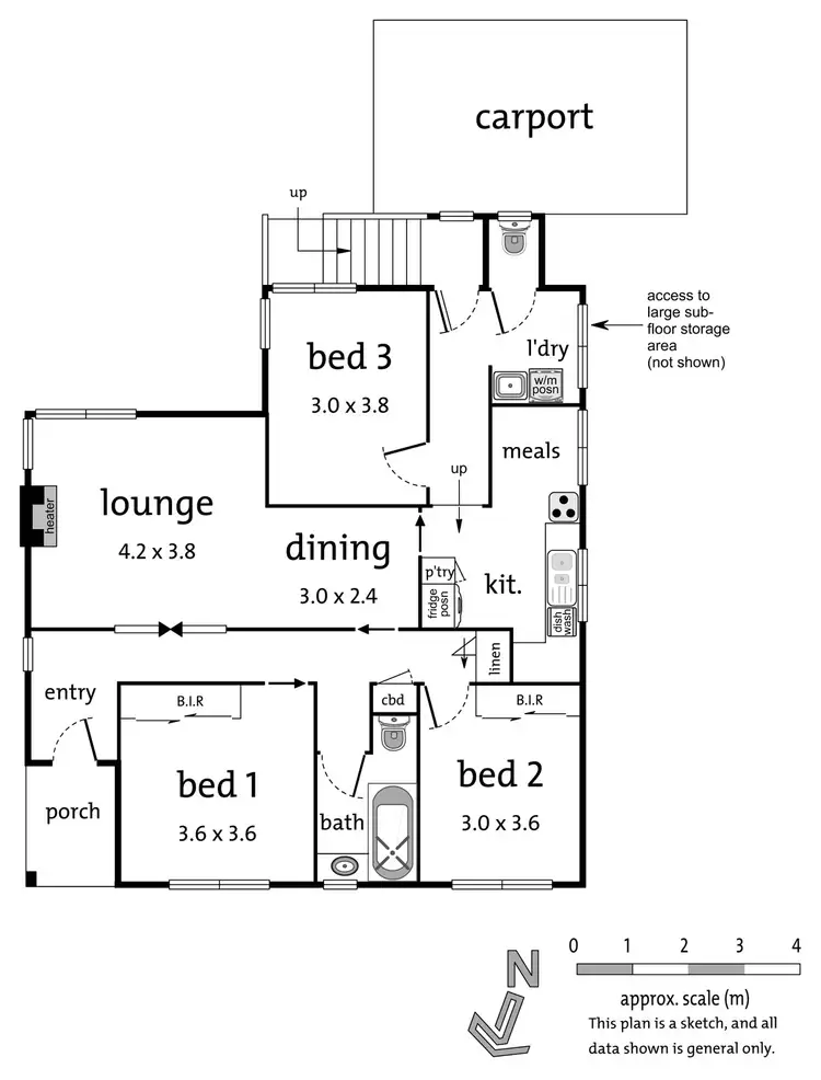 Floorplan of Homely house listing, 1/7 William Street, Ringwood VIC 3134