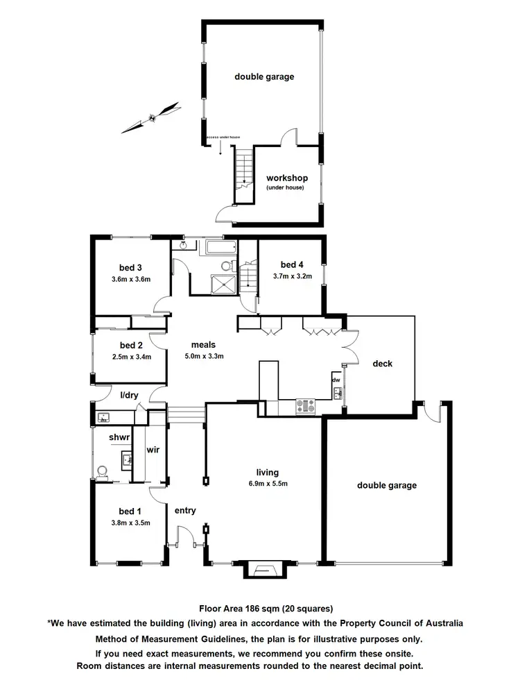Floorplan of Homely house listing, 88 Alexander Avenue, Upwey VIC 3158
