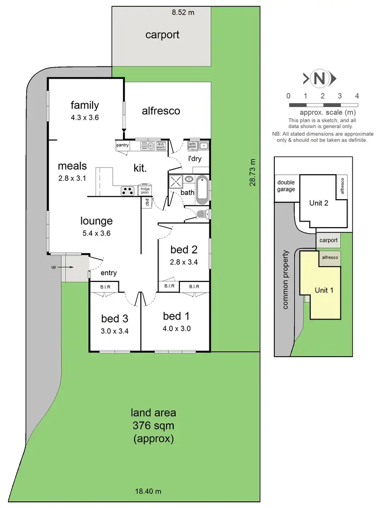 Floorplan of Homely house listing, 1/21 Lucas Avenue, Kilsyth VIC 3137