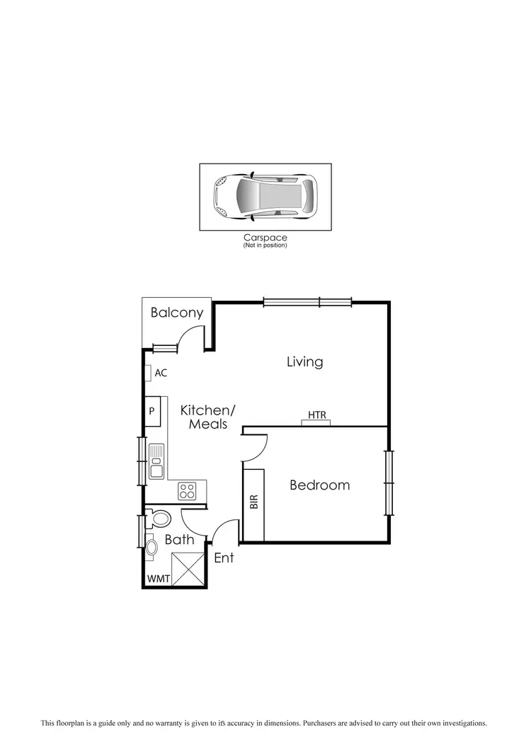 Floorplan of Homely apartment listing, 2/77 Westbury Street, St Kilda East VIC 3183
