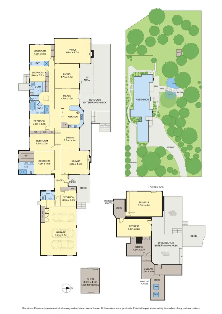 Floorplan of Homely house listing, 405-411 Reynolds Road, Eltham VIC 3095