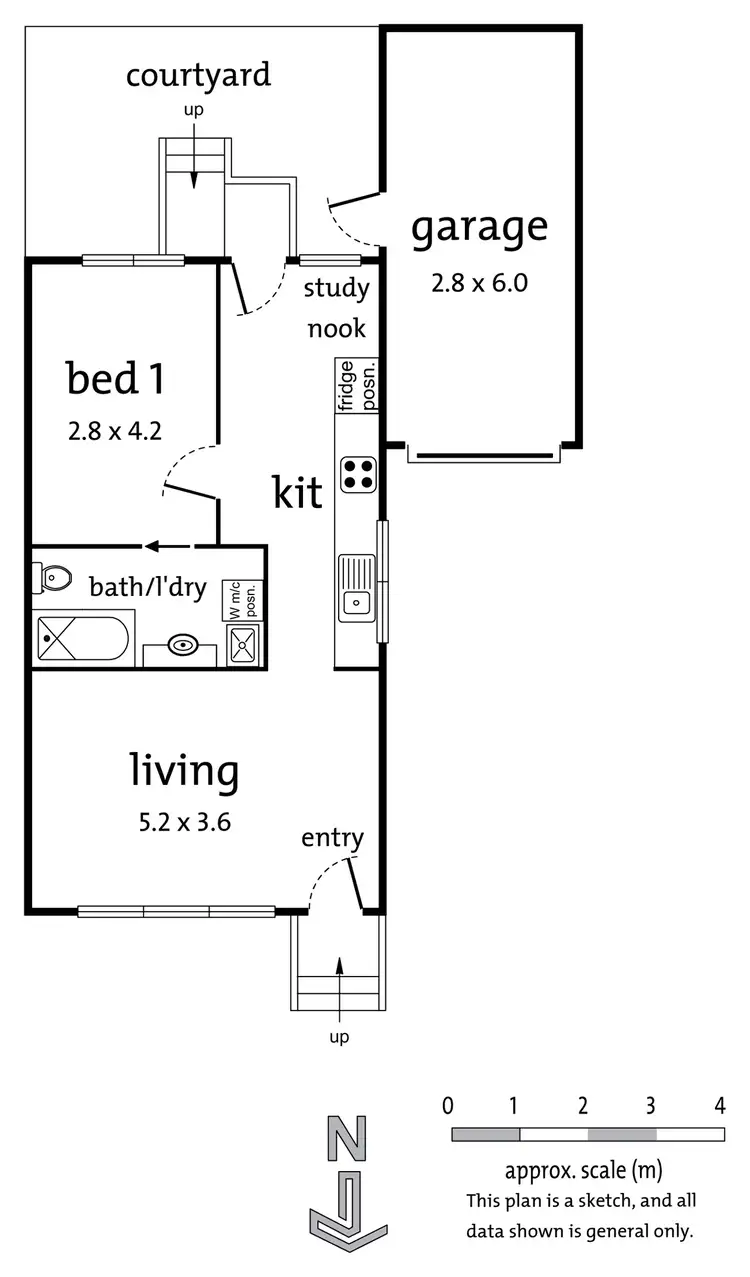 Floorplan of Homely unit listing, 4/37 Arlington Street, Ringwood VIC 3134