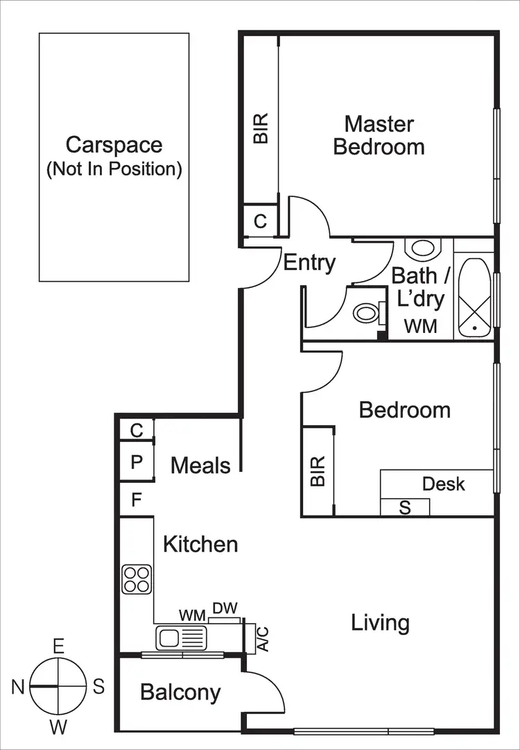 Floorplan of Homely apartment listing, 25/327 Orrong Road, St Kilda East VIC 3183
