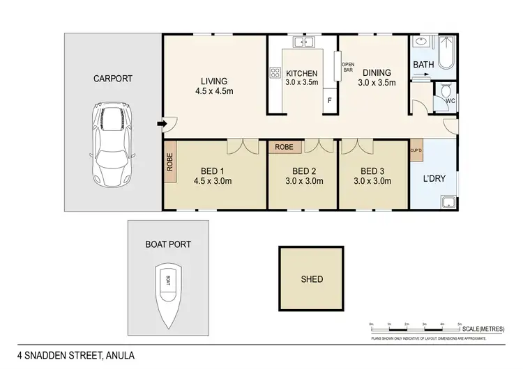 Floorplan of Homely house listing, 4 Snadden Street, Anula NT 812