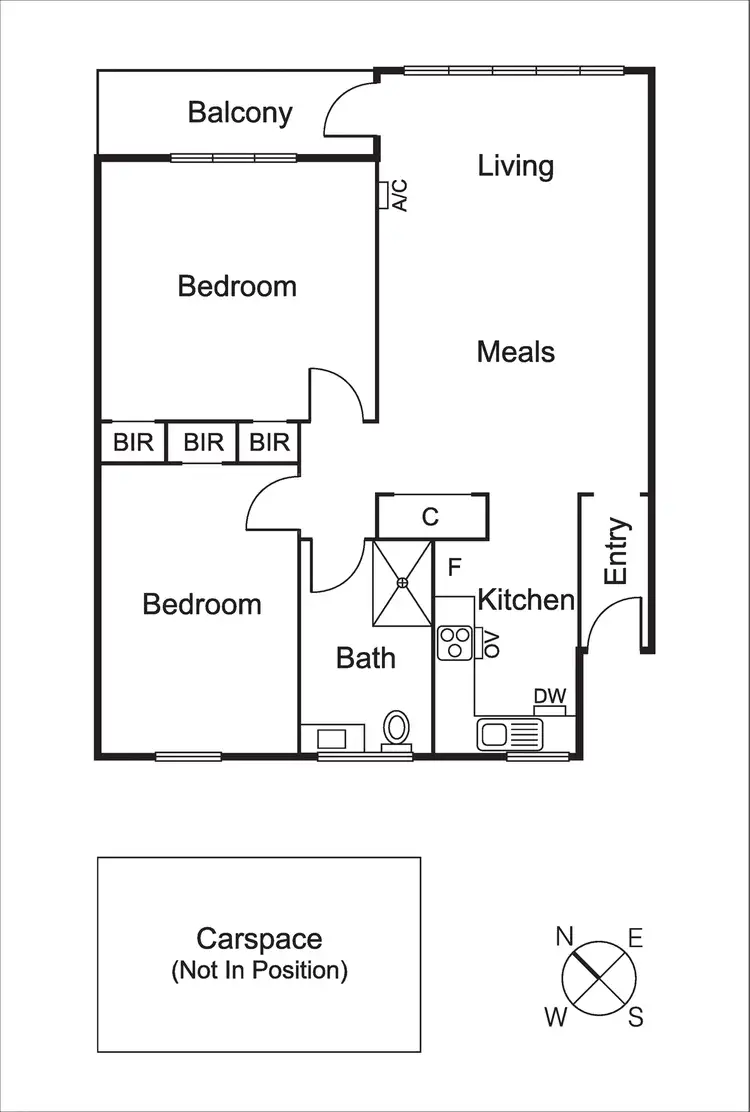 Floorplan of Homely apartment listing, 37/20 Shirley Grove, St Kilda East VIC 3183