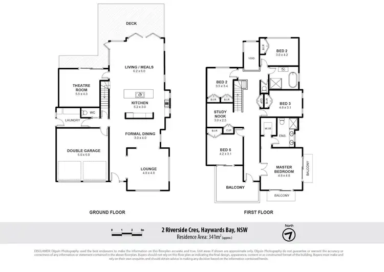 Floorplan of Homely house listing, 2 Riverside Crescent, Haywards Bay NSW 2530