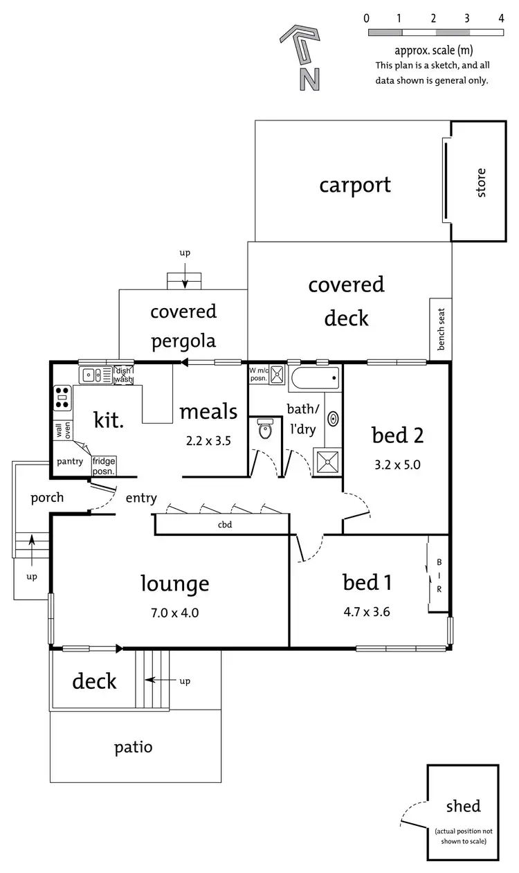 Floorplan of Homely house listing, 1/27 Eastfield Road, Ringwood East VIC 3135