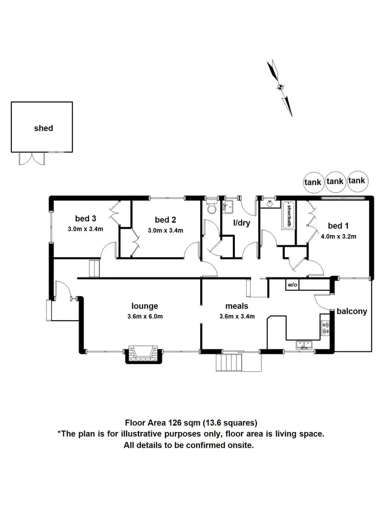 Floorplan of Homely house listing, 16 Glen Road, Belgrave Heights VIC 3160