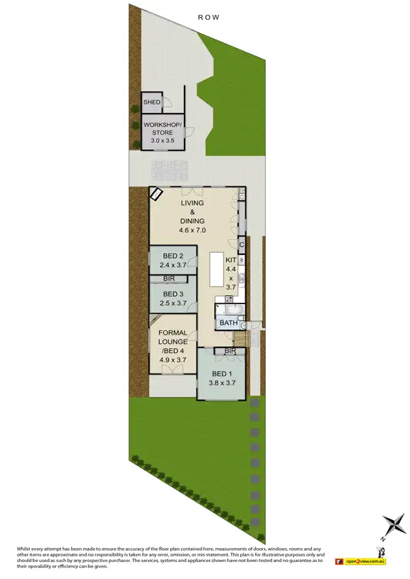 Floorplan of Homely house listing, 29 Russell Place, Williamstown VIC 3016
