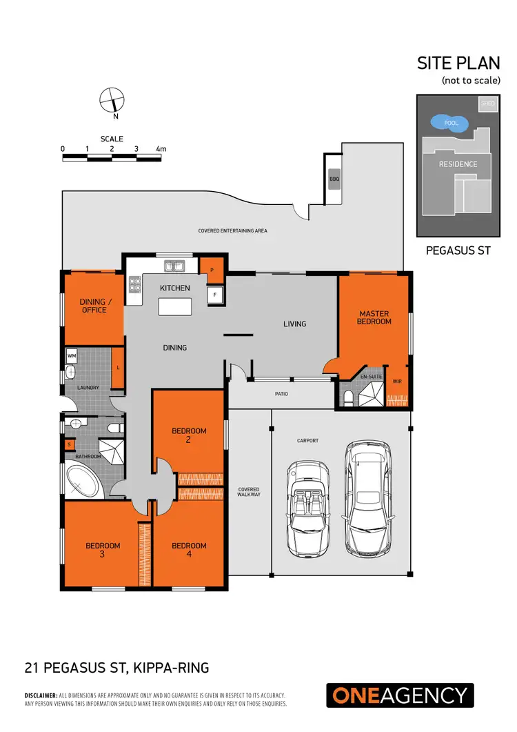 Floorplan of Homely house listing, 21 Pegasus Street, Kippa-ring QLD 4021