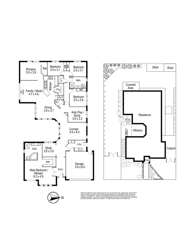 Floorplan of Homely house listing, 9 Coolong Terrace, Doreen VIC 3754