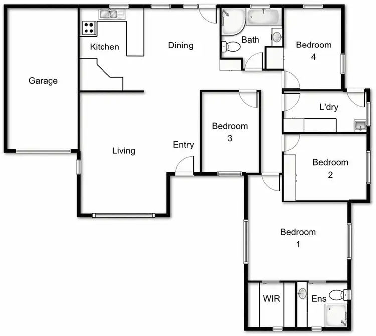 Floorplan of Homely house listing, 18 Winnecke Street, Ainslie ACT 2602