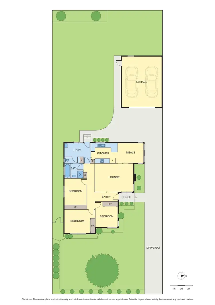 Floorplan of Homely house listing, 57 Henry Street, Greensborough VIC 3088