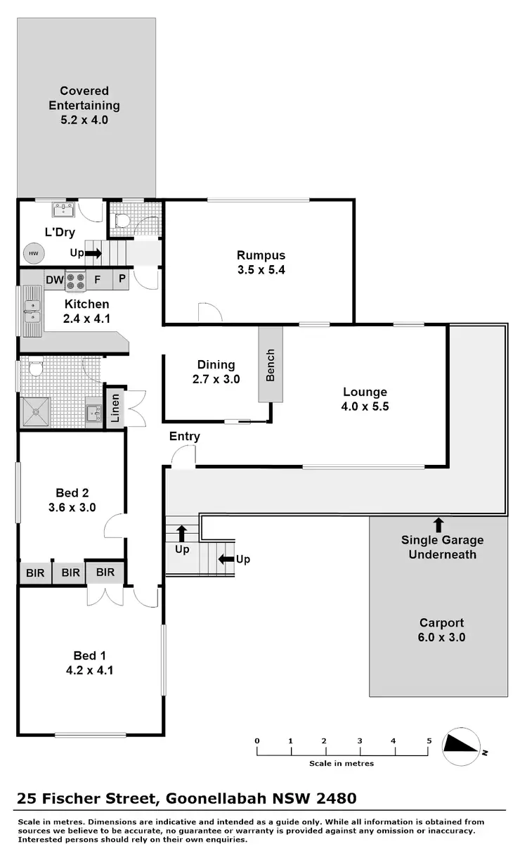 Floorplan of Homely house listing, 25 Fischer Street, Goonellabah NSW 2480