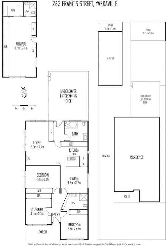 Floorplan of Homely house listing, 263 Francis Street, Yarraville VIC 3013