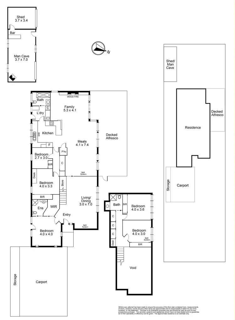 Floorplan of Homely house listing, 62 Bambara Road, Hurstbridge VIC 3099