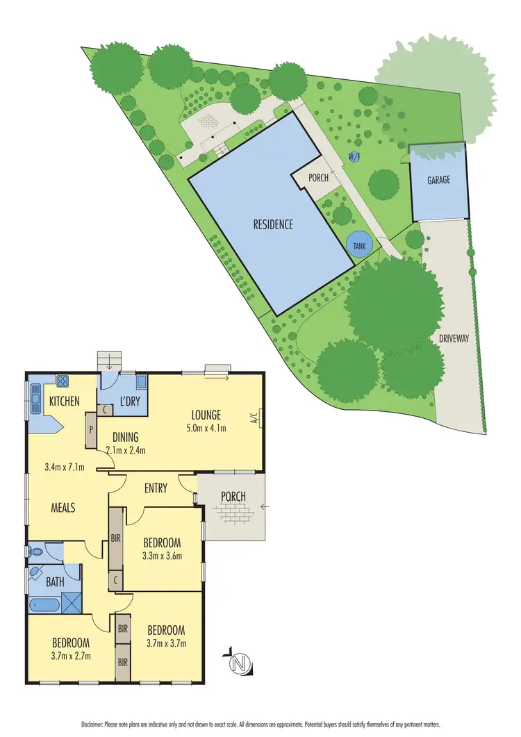 Floorplan of Homely house listing, 12 Gleeson Drive, Bundoora VIC 3083
