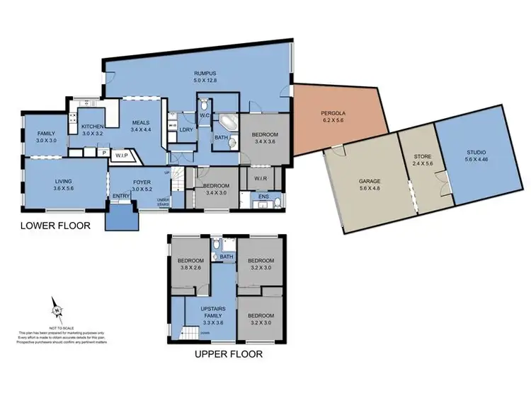 Floorplan of Homely house listing, 1 Valma Street, Bayswater VIC 3153