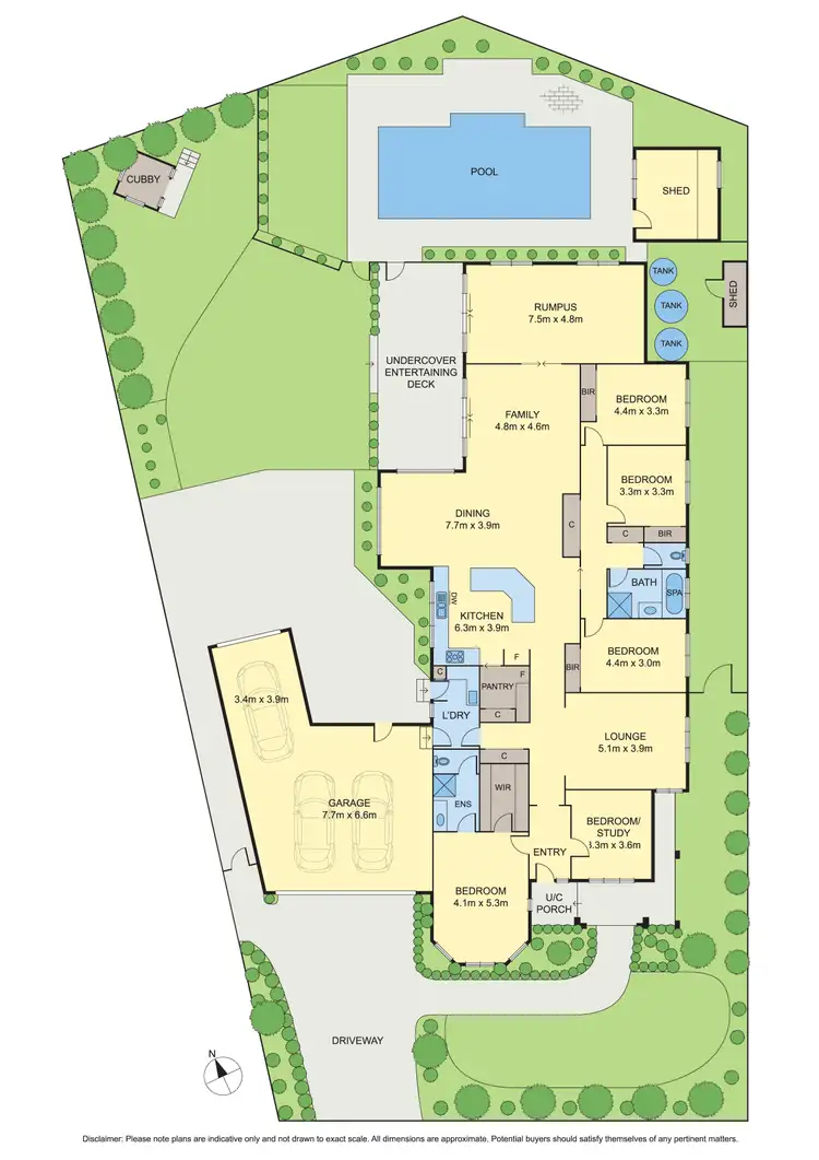 Floorplan of Homely house listing, 12 Batt Street, Doreen VIC 3754