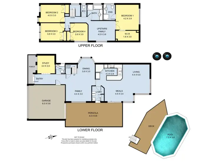 Floorplan of Homely house listing, 8 Festival Place, The Basin VIC 3154