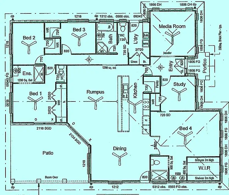 Floorplan of Homely rural property listing, 15 Robertson Road, Gracemere QLD 4702