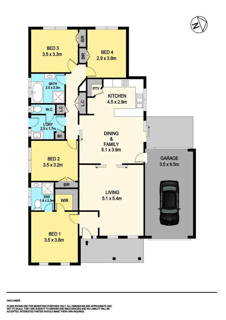 Floorplan of Homely house listing, 324 Rodier Street, Ballarat East VIC 3350