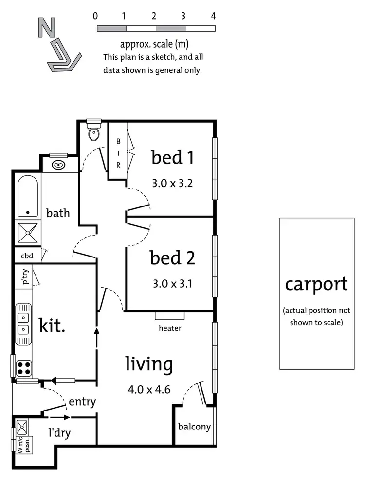 Floorplan of Homely apartment listing, 5/23 Gordon Street, Balwyn VIC 3103