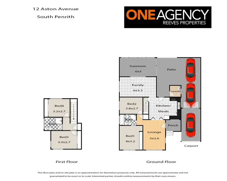 Floorplan of Homely house listing, 12 Aston  Avenue, South Penrith NSW 2750