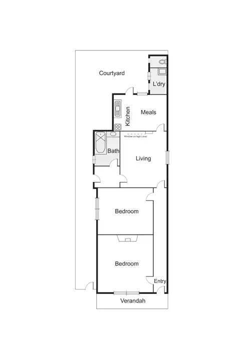 Floorplan of Homely house listing, 29 Alfred Street, Port Melbourne VIC 3207