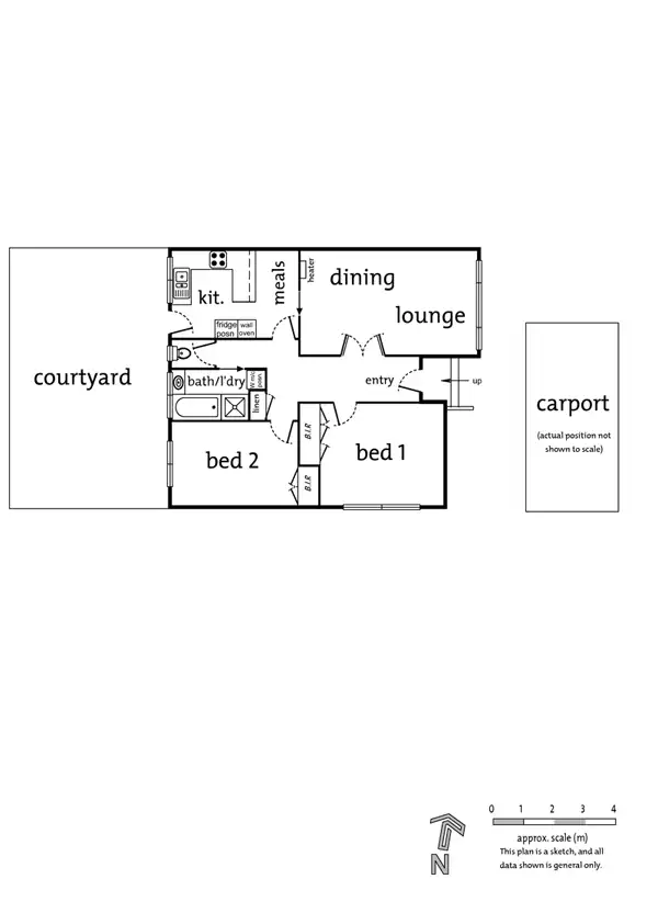 Floorplan of Homely unit listing, 1/33 Churchill Street, Doncaster East VIC 3109