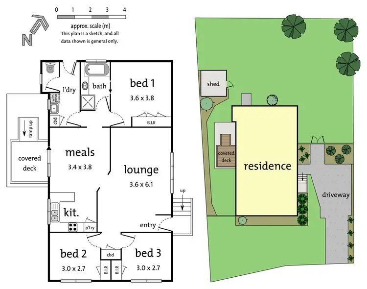 Floorplan of Homely house listing, 14 The Gateway, Croydon South VIC 3136