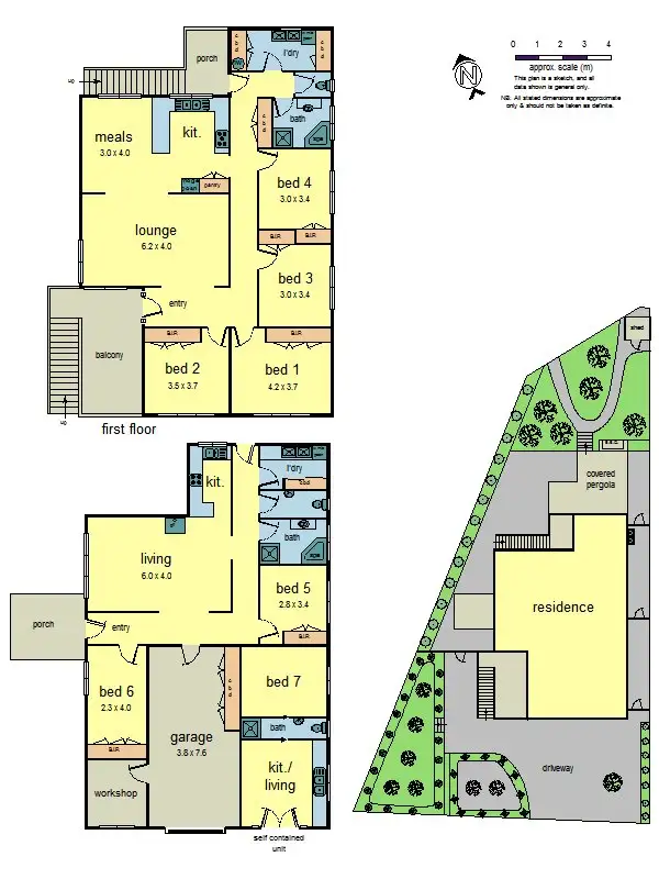 Floorplan of Homely house listing, 56 Clough Parade, Reservoir VIC 3073