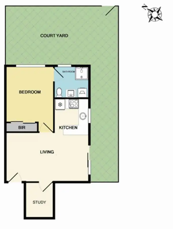 Floorplan of Homely apartment listing, 2/799 Princess Highway, Springvale VIC 3171