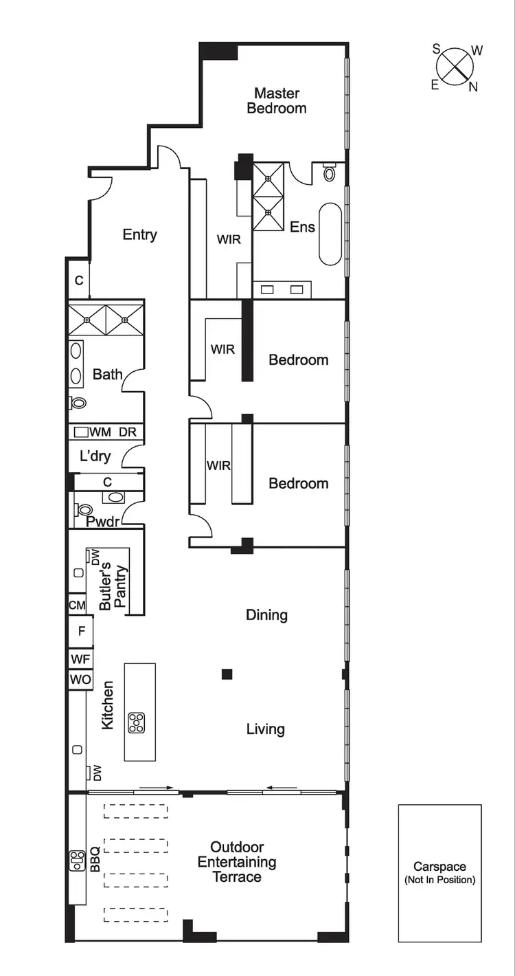 Floorplan of Homely apartment listing, 5/164 Ingles Street, Port Melbourne VIC 3207