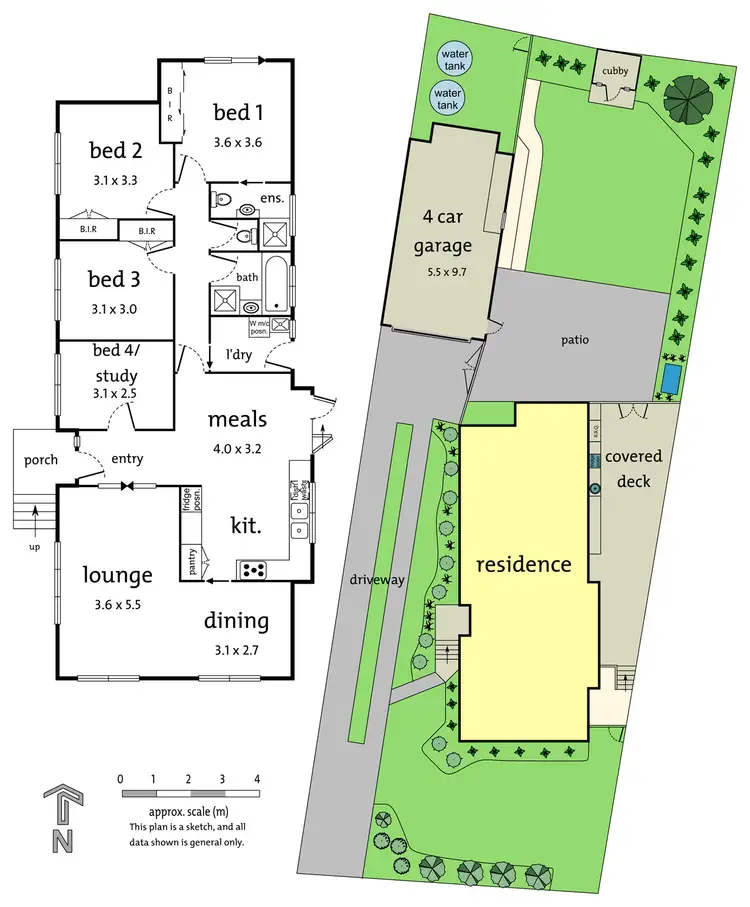 Floorplan of Homely house listing, 5 Terama Crescent, Bayswater VIC 3153