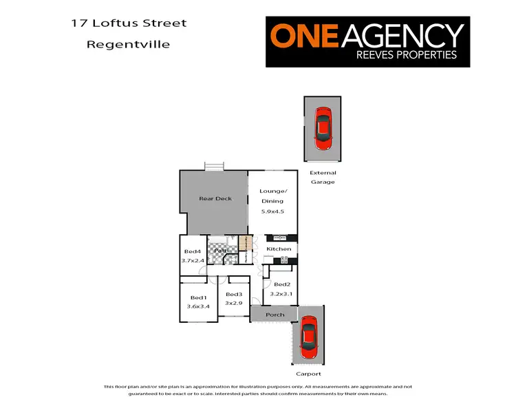 Floorplan of Homely house listing, 17 Loftus Street, Regentville NSW 2745