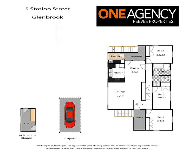 Floorplan of Homely house listing, 5 Station Street, Glenbrook NSW 2773