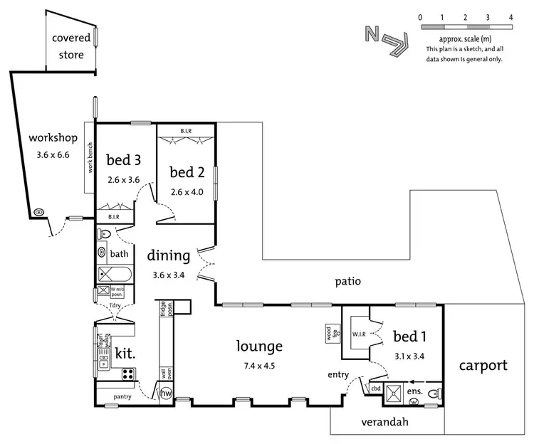 Floorplan of Homely house listing, 69A Gateshead Drive, Wantirna South VIC 3152