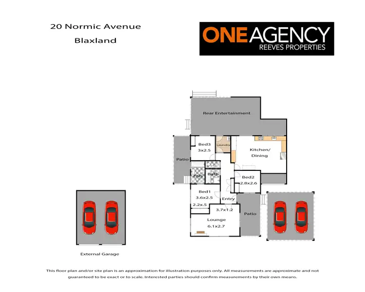 Floorplan of Homely house listing, 20 Normic Avenue, Blaxland NSW 2774